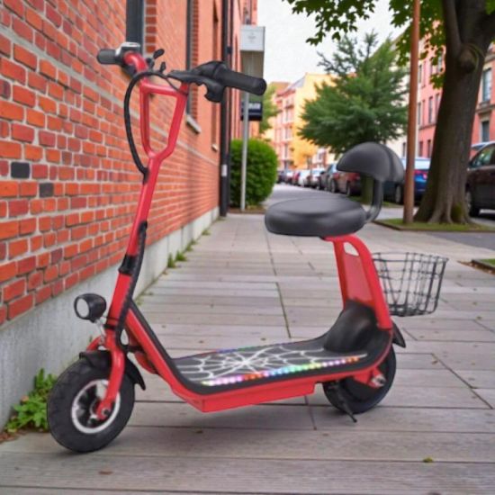 صورة سكوتر كهربائي أبو سلة منج 350W مع مقعد